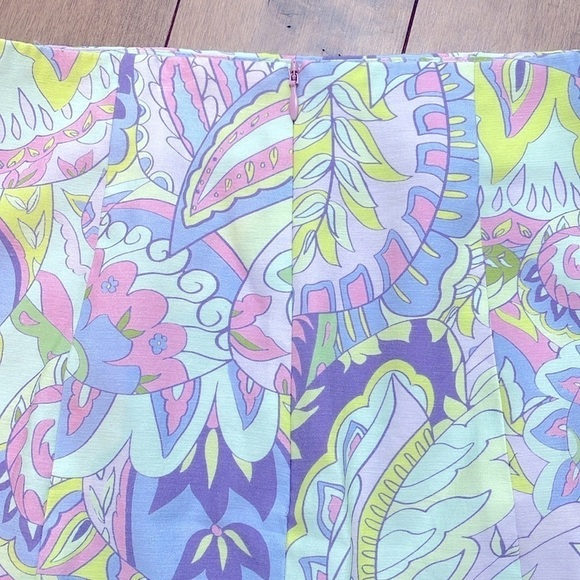 Colorful Patterned Women's Skirt - Picture 6 of 8